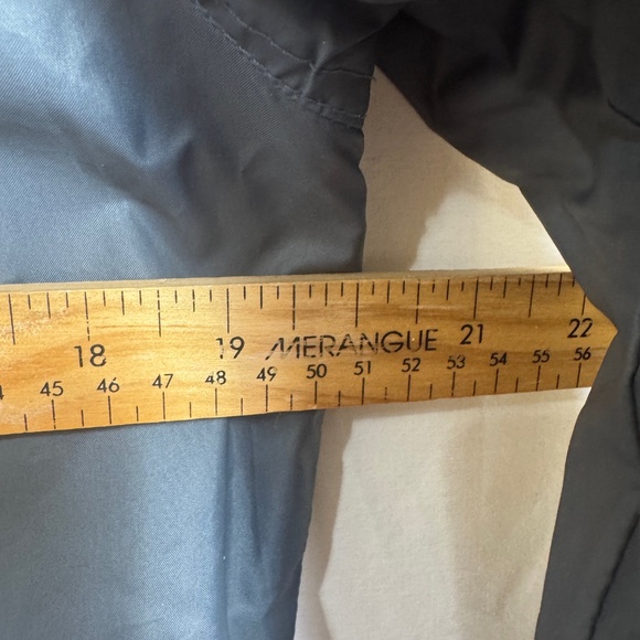 Vintage London Fog Rain Jacket Womens Size 14 Gray Hooded Waterproof - Picture 5 of 8